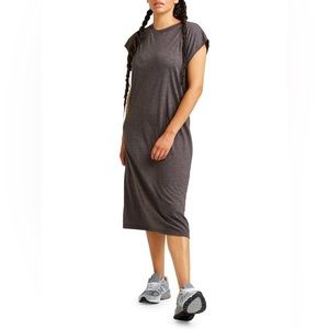 Richer or Poorer Easy Cotton Blend Tee Dress
